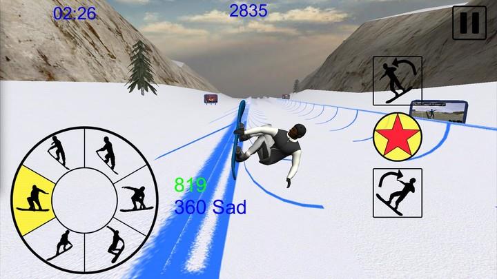 Snowboard Freestyle Mountain スクリーンショット 2