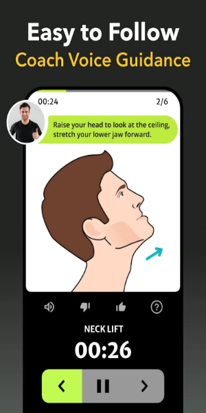 Jawline Exercises - Face Yoga Screenshot 1