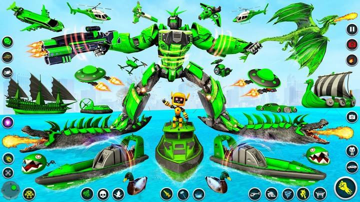 Dino Robot Games: Flying Robot Captura de tela 1