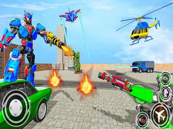 Police Fire Truck: Robot Games Screenshot 3