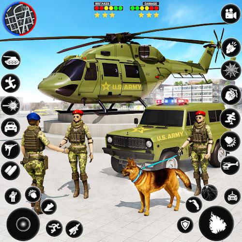 Army Transport Vehicles Games 螢幕截圖 0