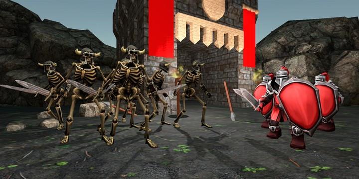 Spartans vs Zombies: Defense Ekran Görüntüsü 0