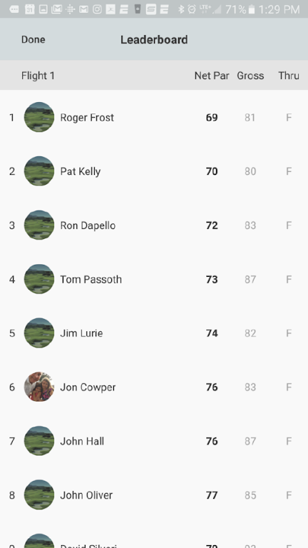 EZ Golf League 螢幕截圖 1