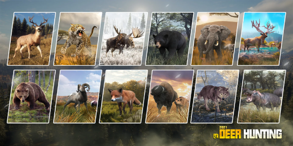 Deer Hunting: 3D shooting game স্ক্রিনশট 1
