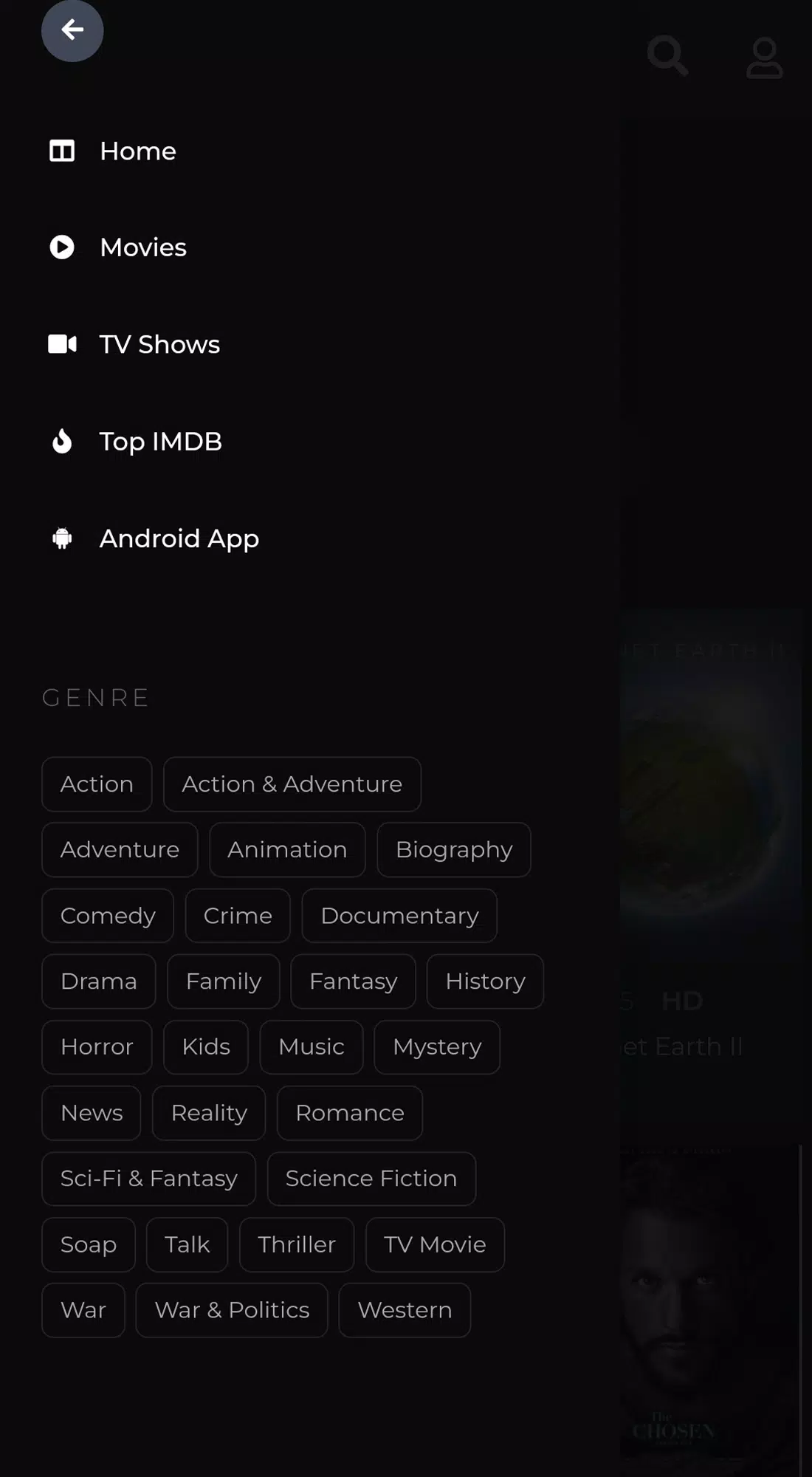 SFlix for Movies and Series ဖန်သားပြင်ဓာတ်ပုံ 1