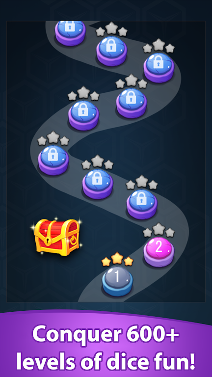 Dice Match Line Puzzle Games Ảnh chụp màn hình 2