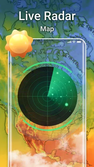 Schermata Weather Forecast & Live Radar 2