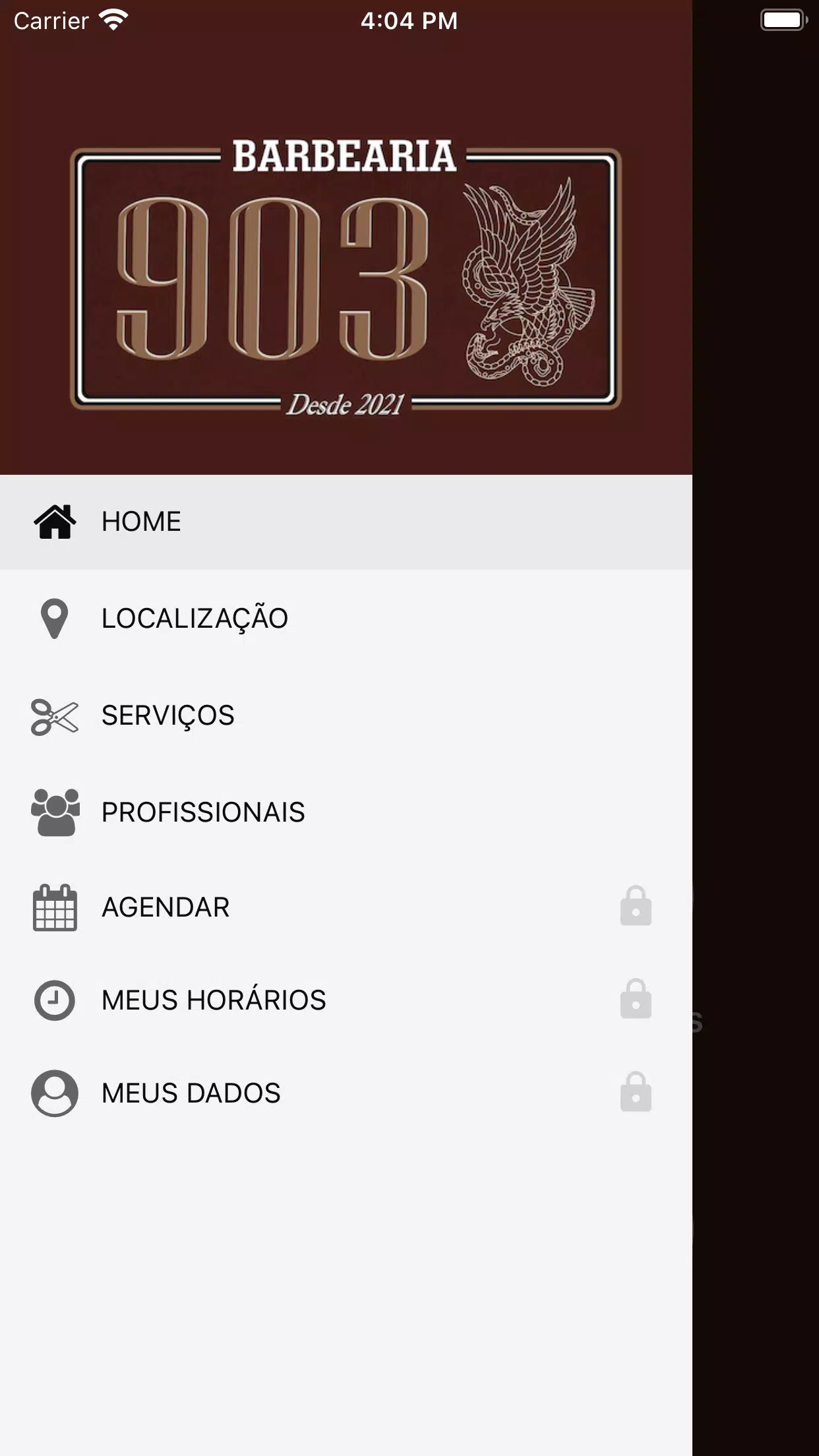 Barbearia 903 Captura de tela 1