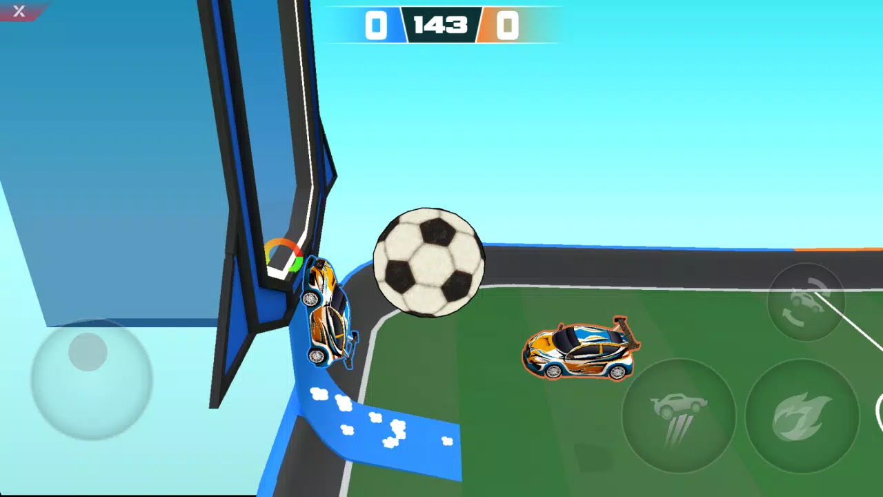 ROCKET CARS SOCCER Скриншот 1