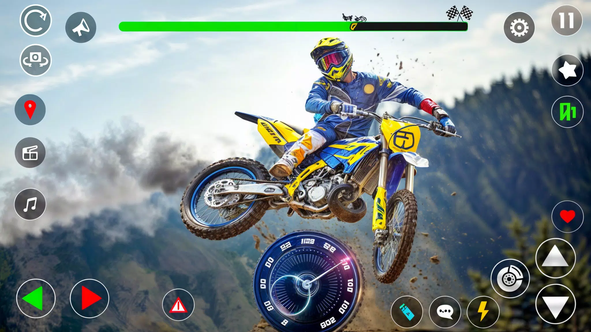 Motocross Dirt Bike Racing 3D Captura de pantalla 2
