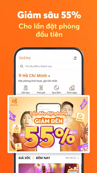 Go2Joy - Hourly Booking App Tangkapan skrin 2