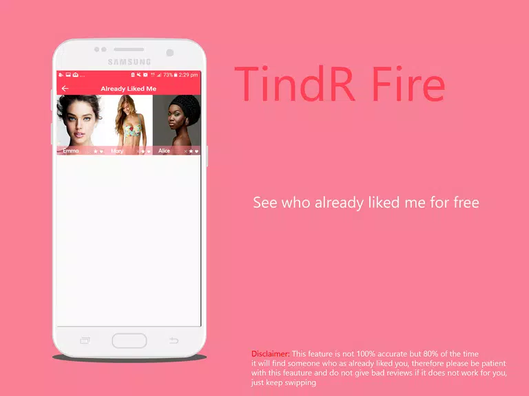 TindR Fire 螢幕截圖 1