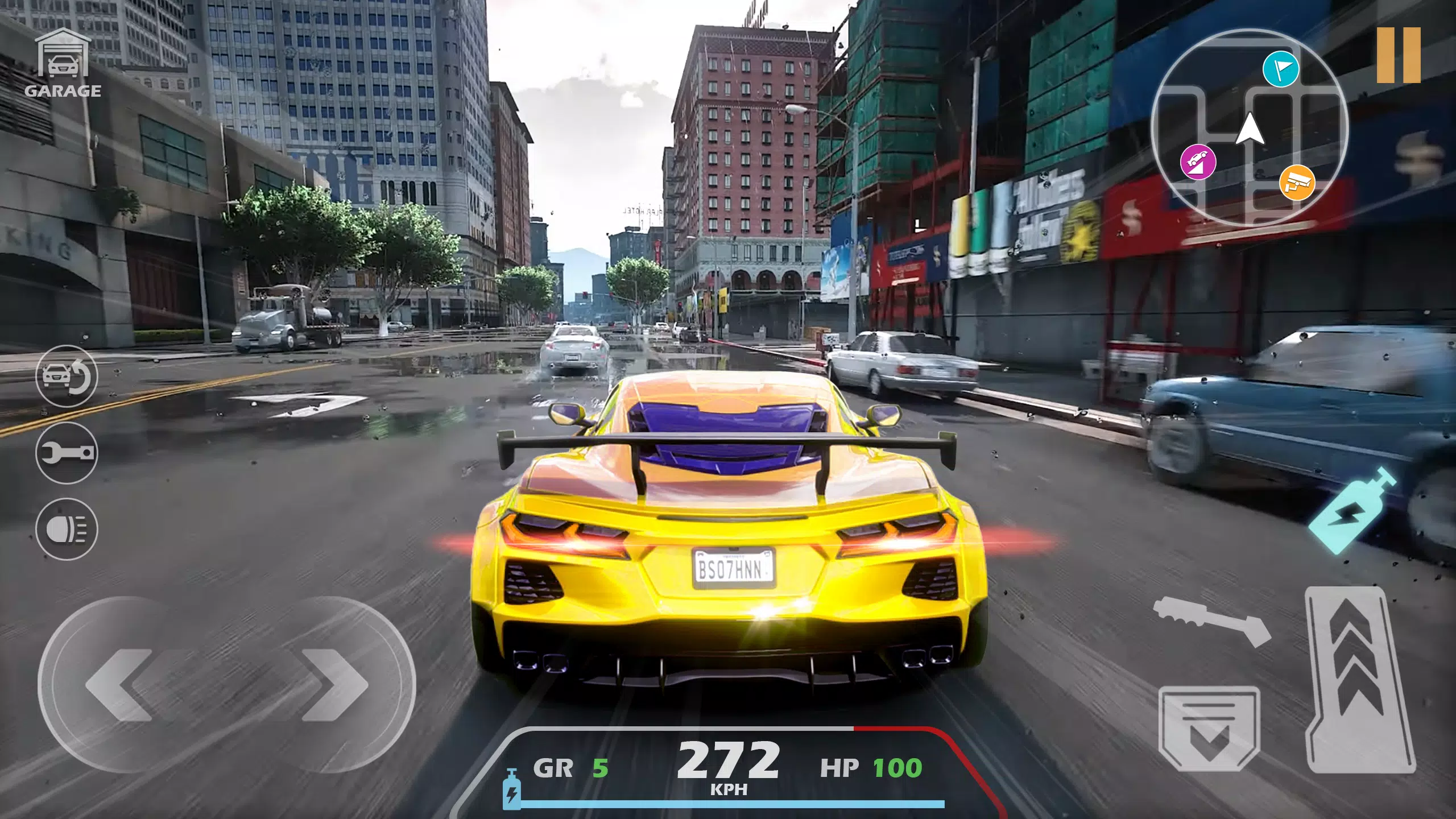 Real Car Racing: 3D City Drive स्क्रीनशॉट 1