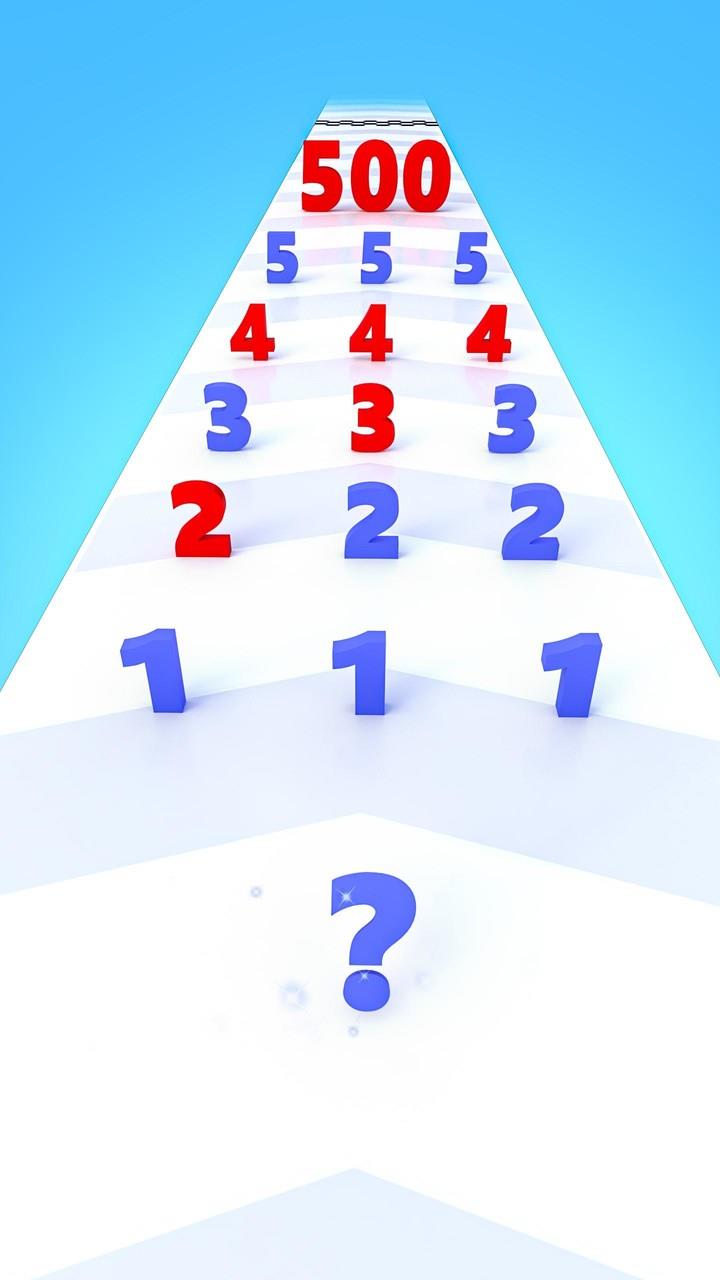 Number Run & Merge Master Game Ảnh chụp màn hình 0