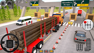 Semi Truck Driver: Truck Games Ekran Görüntüsü 3