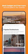 Freetour.com - travel app ဖန်သားပြင်ဓာတ်ပုံ 0