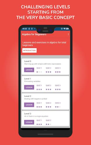 Algebra for Beginners स्क्रीनशॉट 0