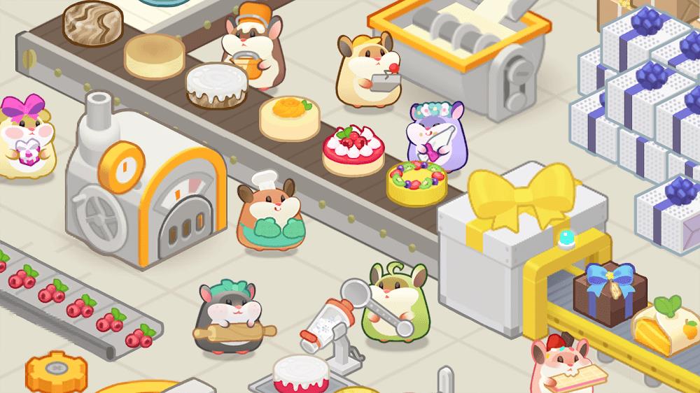 Hamster Cake Factory 螢幕截圖 0