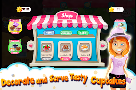 Cooking Story Cupcake Captura de pantalla 1