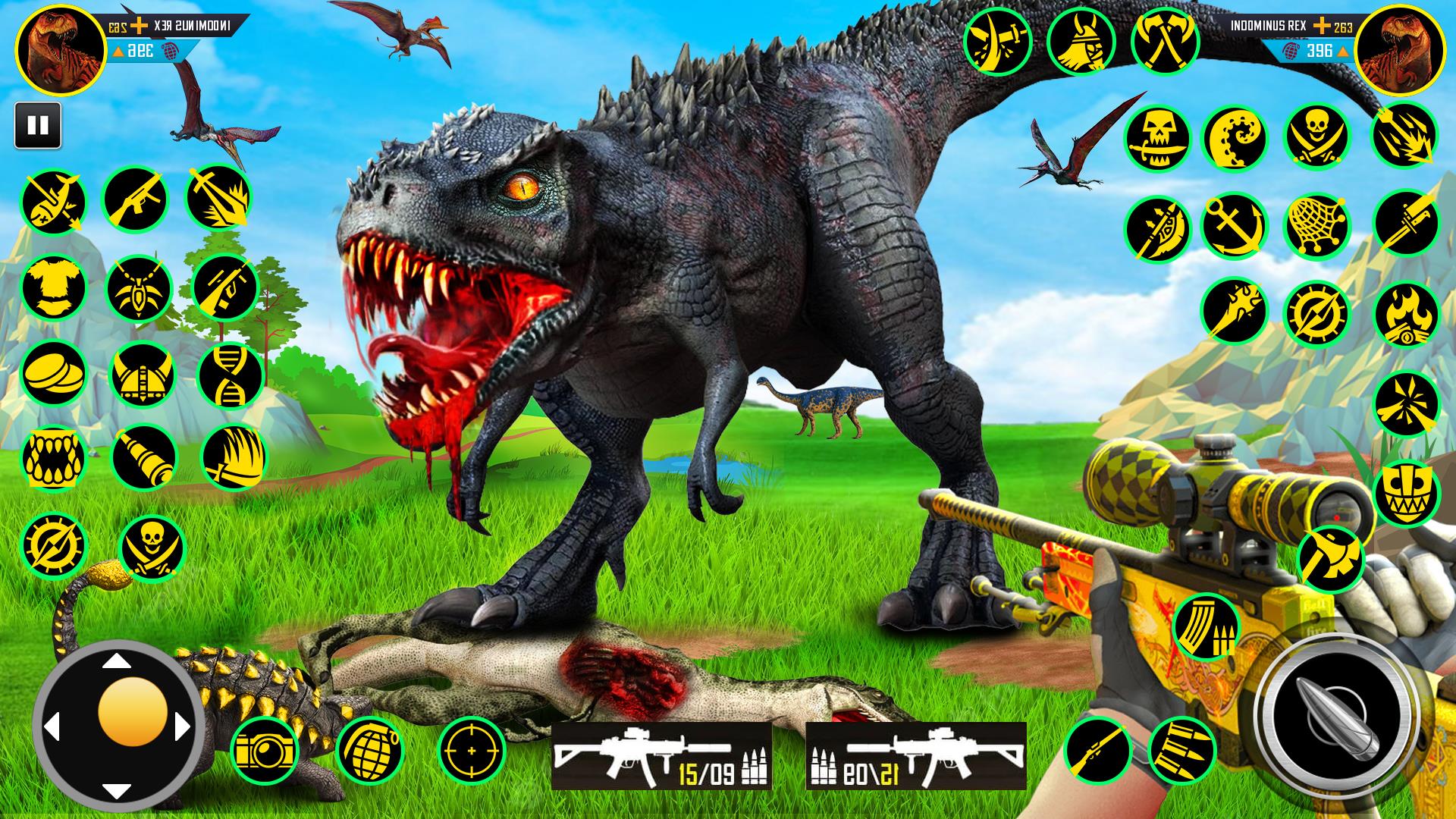 Wild Dinosaur Game Hunting Sim Tangkapan skrin 1