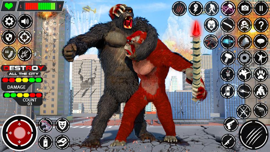 Giant Gorilla Bigfoot Monster Screenshot 0