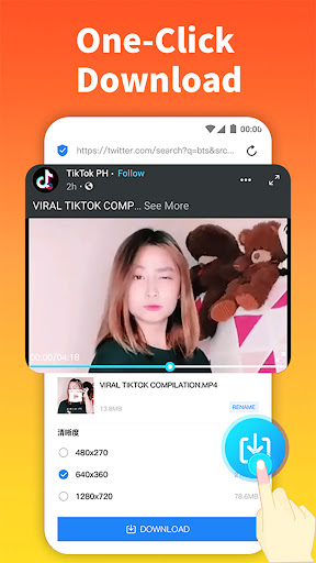 Tube Video Downloader & VPN Captura de pantalla 0