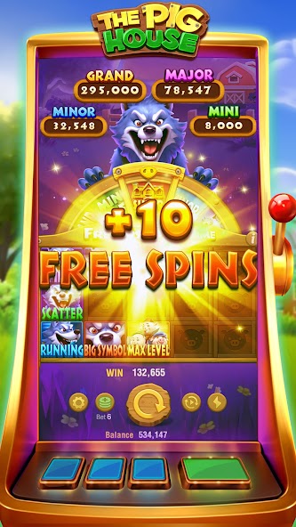 The Pig House Slot-TaDa Games 螢幕截圖 1
