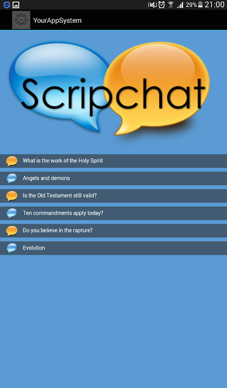 Scripchat Captura de tela 2