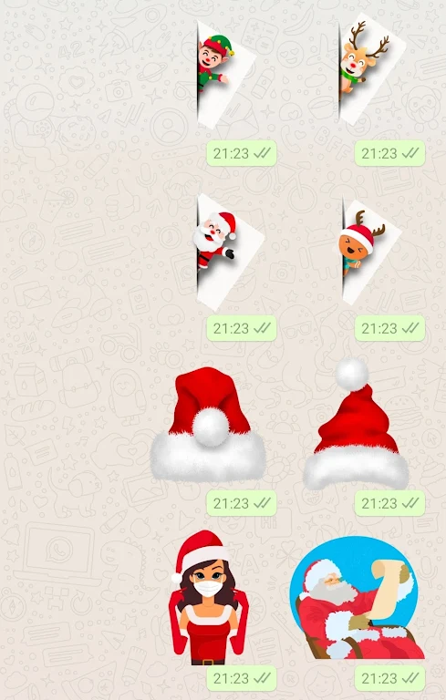 Feliz Ano Novo 2023 Figurinhas应用截图第2张