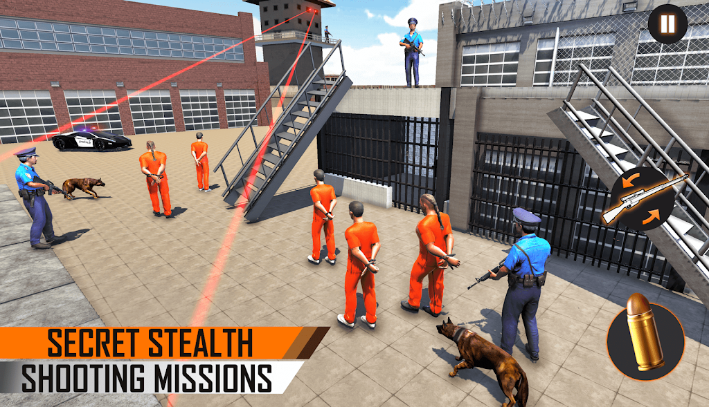 Prisoner Sniper Shooting 3D Gun Games Screenshot 0