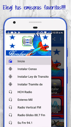 Radios de Honduras en Vivo Hnd Ảnh chụp màn hình 0