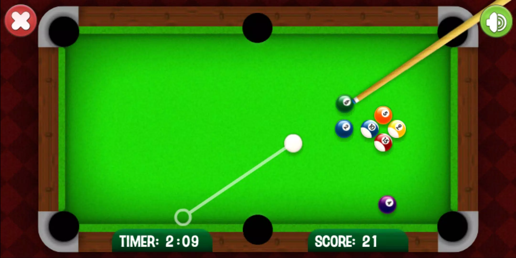 8 Ball Billiards 螢幕截圖 3
