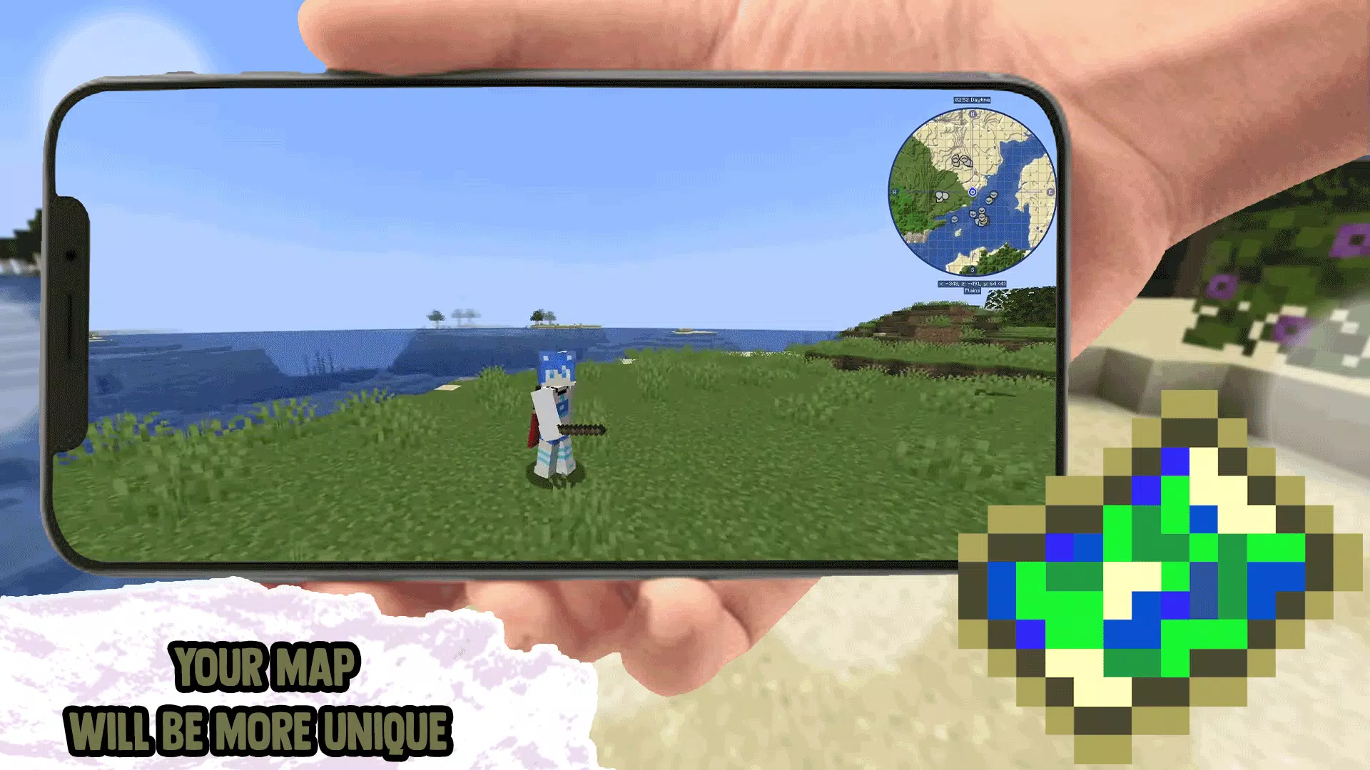 Minimap Mod Addons for MCPE 螢幕截圖 2