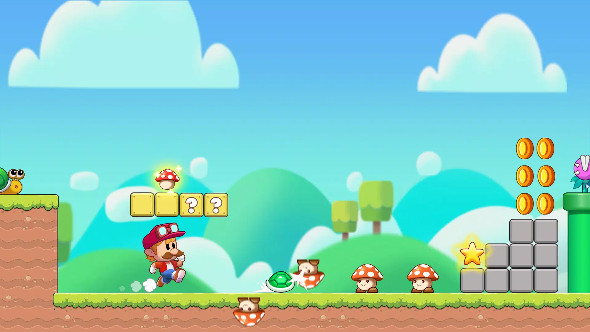 Super Bobby Classic World स्क्रीनशॉट 1