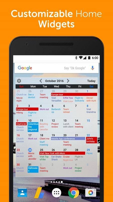 Calendar+ Schedule Planner স্ক্রিনশট 0