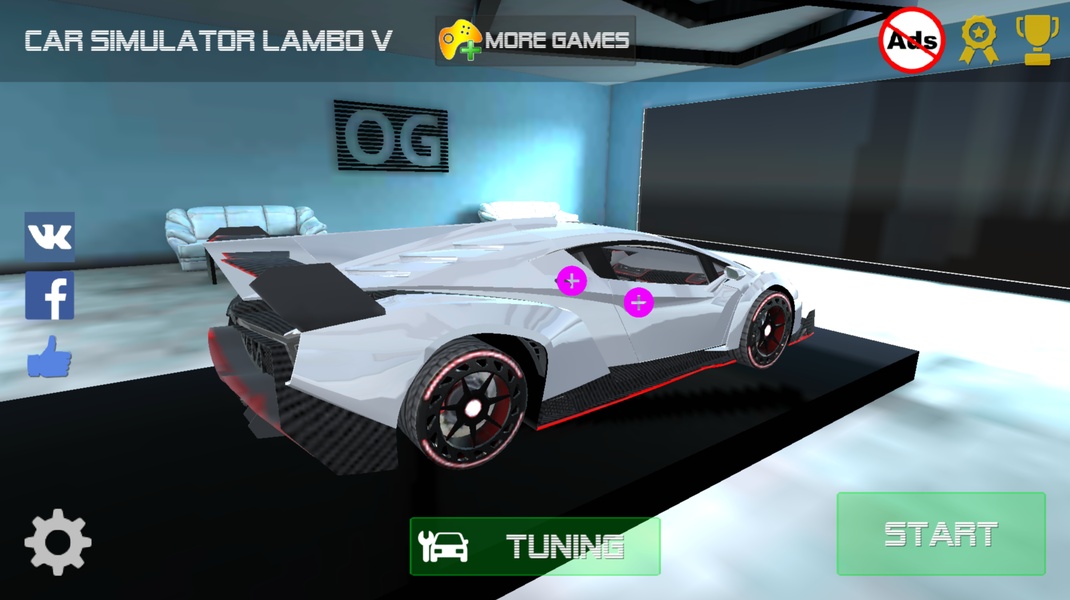 Car Simulator Veneno Ảnh chụp màn hình 0