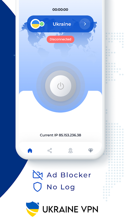 VPN Ukraine - Get Ukraine IP Zrzut ekranu 0