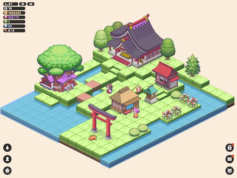 Pixel Shrine JINJA Mod 螢幕截圖 3