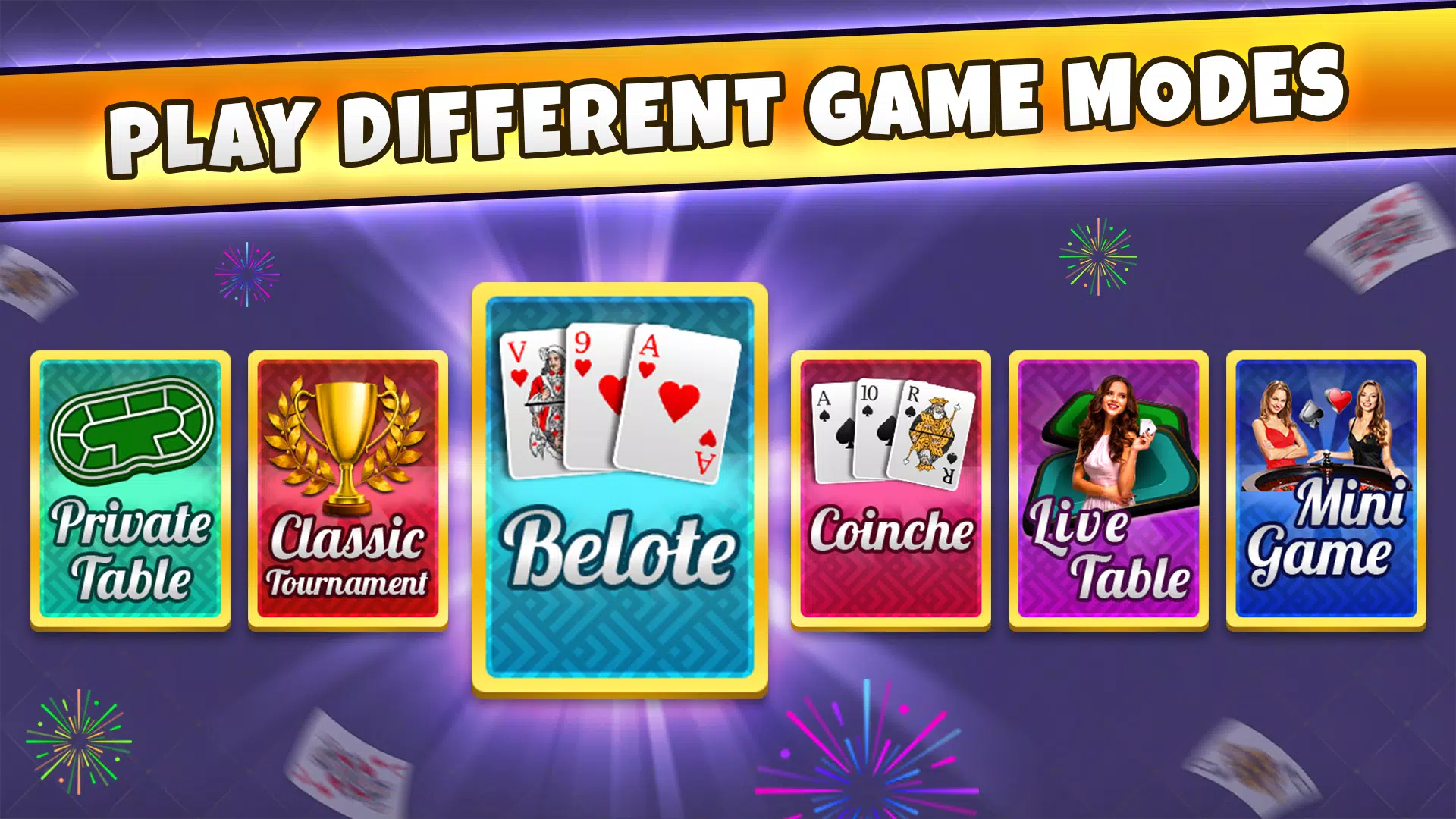 Belote Coinche Online game 스크린샷 0