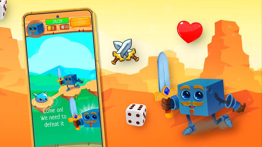 Dice Adventures ဖန်သားပြင်ဓာတ်ပုံ 1