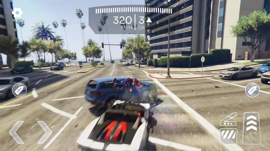 Car Driving Game : Car Crash ภาพหน้าจอ 0
