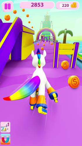 Unicorn Kingdom: Running Games Скриншот 0