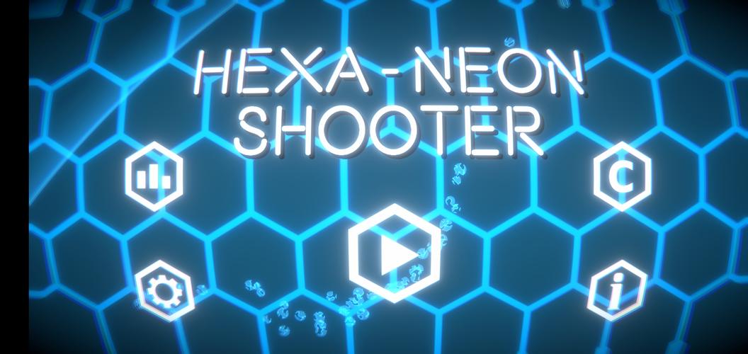 Hexa-Neon Shooter স্ক্রিনশট 2