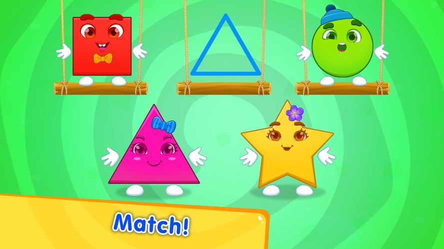 Shape Learning! Games for kids Tangkapan skrin 2