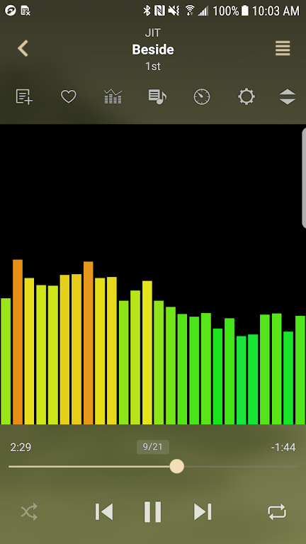 jetAudio+ Hi-Res Music Player Captura de tela 3