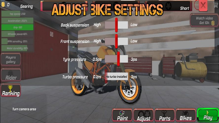 Drag Bikes 3 螢幕截圖 2