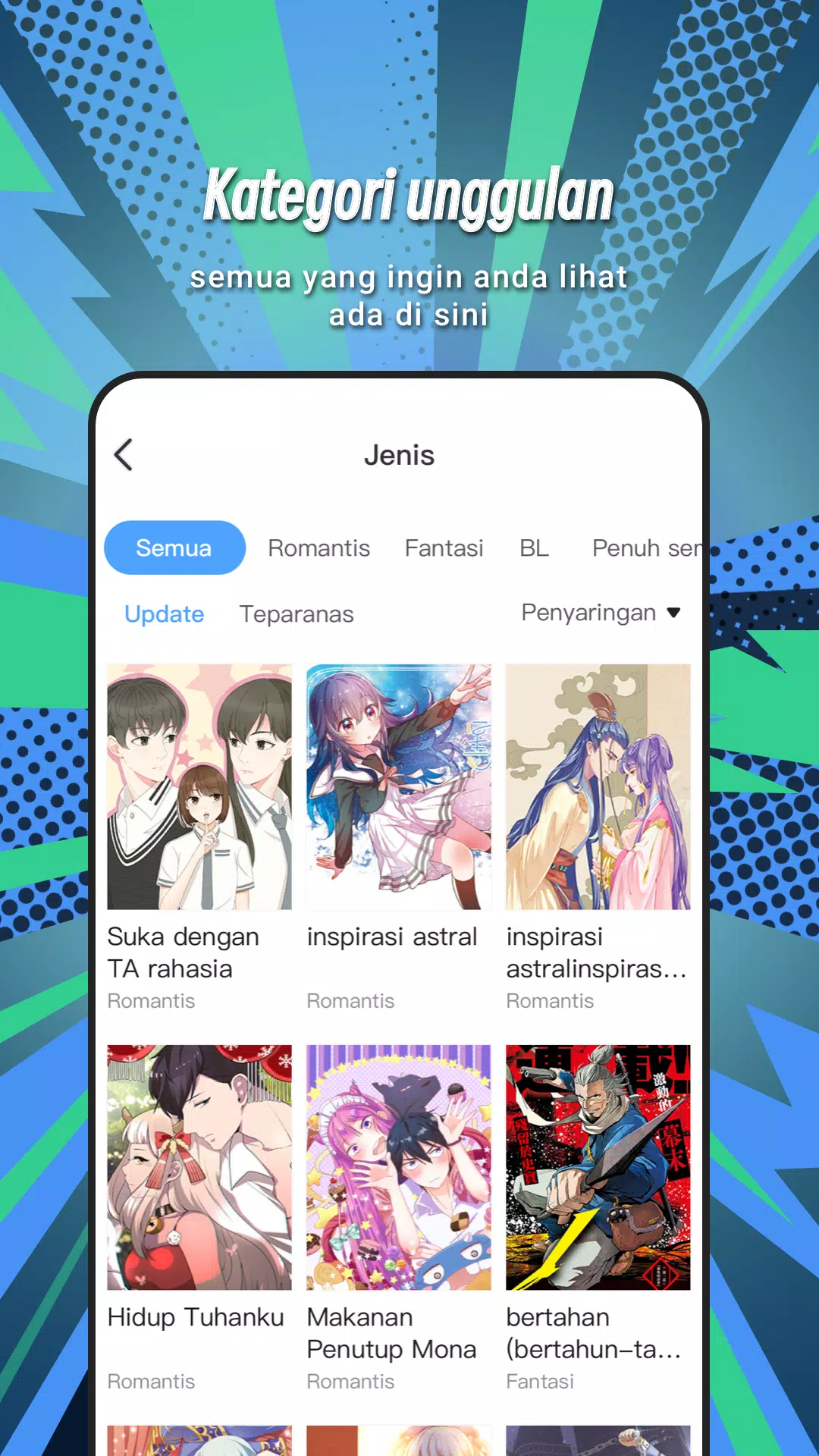 Permen Comic for Indonesia Ảnh chụp màn hình 2