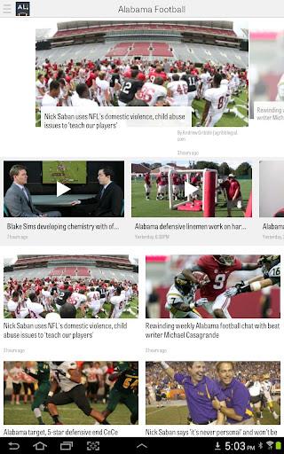 AL.com: Alabama Football News 螢幕截圖 3