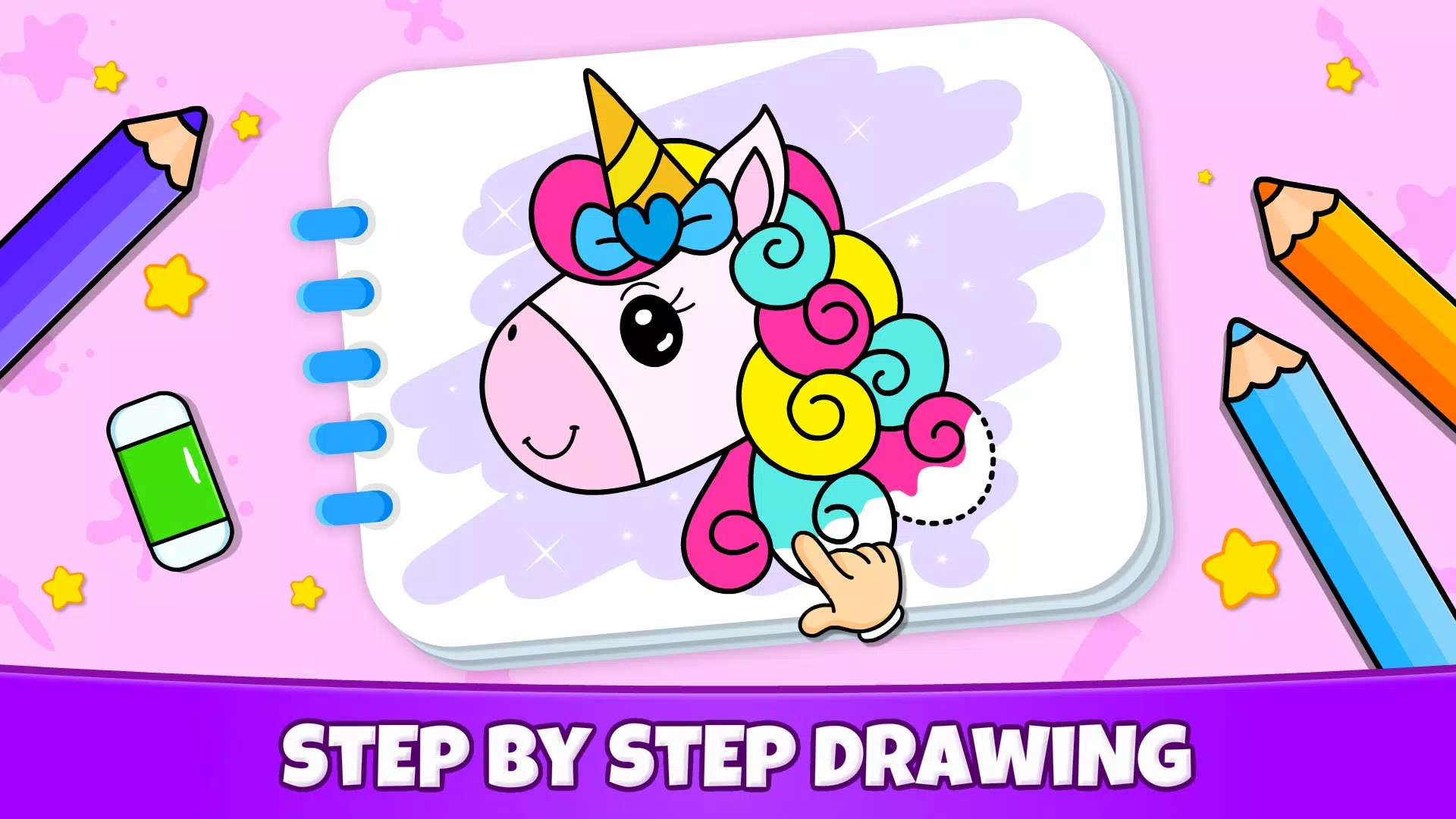Unicorn Coloring Ảnh chụp màn hình 3