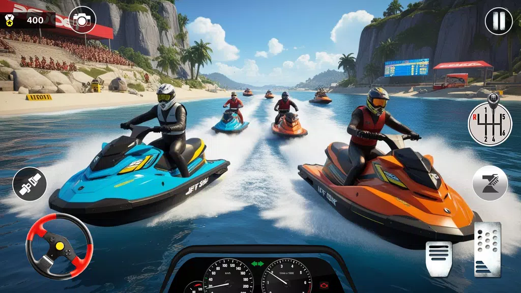 Super Jet Ski 3D Offline Game 螢幕截圖 2